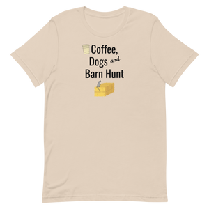 Coffee, Dogs & Barn Hunt T-Shirts - Light