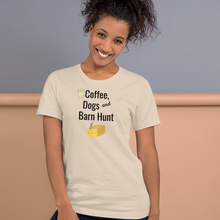 Load image into Gallery viewer, Coffee, Dogs &amp; Barn Hunt T-Shirts - Light
