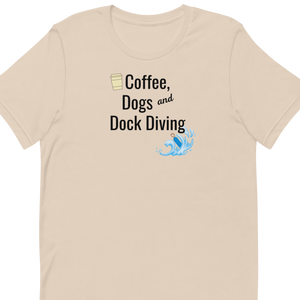 Coffee, Dogs & Dock Diving T-Shirts - Light