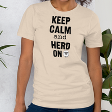 Load image into Gallery viewer, Keep Calm &amp; Sheep Herd On T-Shirts - Light
