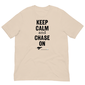 Keep Calm & Chase On Lure Coursing T-Shirts - Light