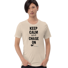 Load image into Gallery viewer, Keep Calm &amp; Chase On Lure Coursing T-Shirts - Light
