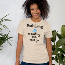 Load image into Gallery viewer, Dock Diving is Calling T-Shirts - Light
