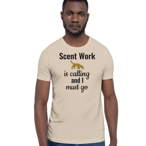 Scent Work is Calling T-Shirts - Light