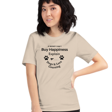 Load image into Gallery viewer, Buy Happiness w/ Dogs &amp; Lure Coursing T-Shirts - Light
