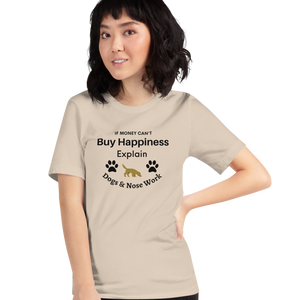 Buy Happiness w/ Dogs & Nose Work T-Shirts - Light