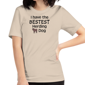 Bestest Cattle Herding Dog T-Shirts - Light