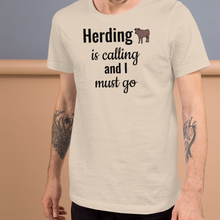 Load image into Gallery viewer, Cattle Herding is Calling T-Shirts - Light
