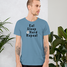 Load image into Gallery viewer, Eat Sleep Sheep Herd Repeat T-Shirt - Light
