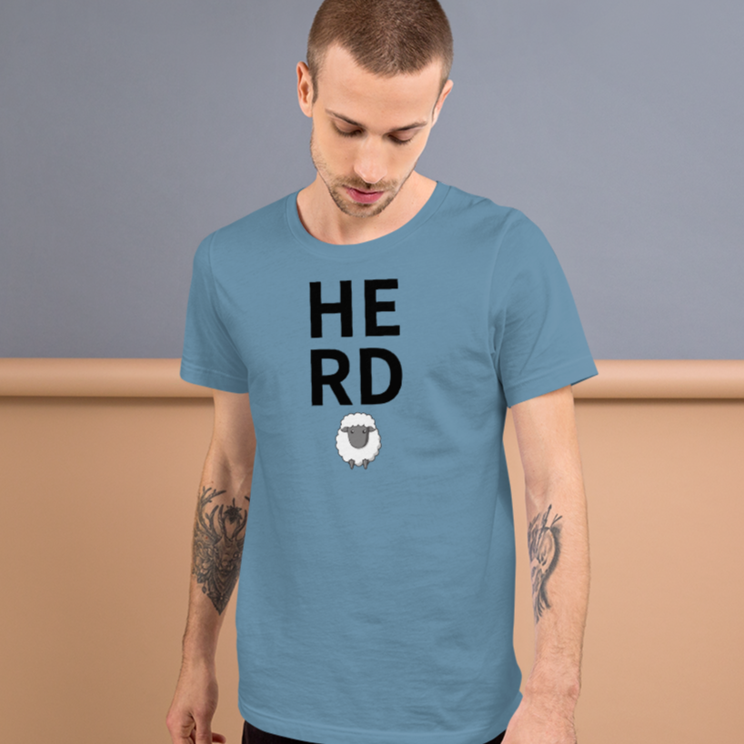 Stacked Herd with Sheep T-Shirts - Light