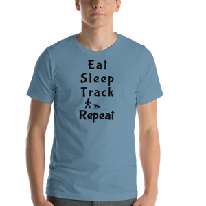 Eat Sleep Track Repeat T-Shirts - Light