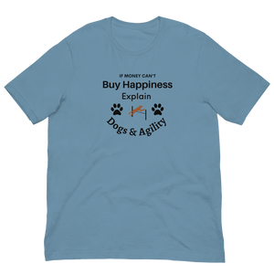 Buy Happiness w/ Dogs & Agility T-Shirts - Light