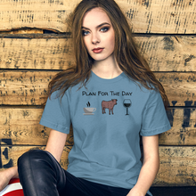 Load image into Gallery viewer, Plan for the Day Cattle Herding T-Shirts - Light
