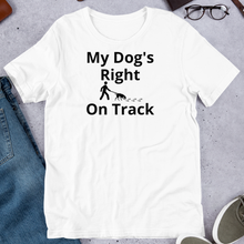 Load image into Gallery viewer, Right on Track T-Shirts - Light
