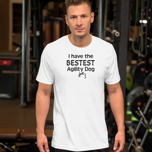 Bestest Agility Dog T-Shirt - Light