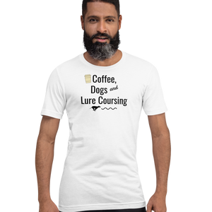 Coffee, Dogs & Lure Coursing T-Shirts - Light