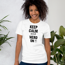 Load image into Gallery viewer, Keep Calm &amp; Sheep Herd On T-Shirts - Light
