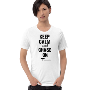 Keep Calm & Chase On Lure Coursing T-Shirts - Light