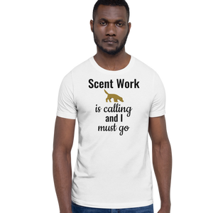 Scent Work is Calling T-Shirts - Light