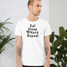 Load image into Gallery viewer, Eat, Sleep, Cattle Herd, Repeat T-Shirts - Light
