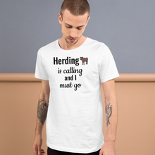 Load image into Gallery viewer, Cattle Herding is Calling T-Shirts - Light
