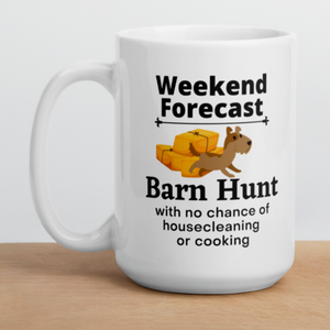 Barn Hunt Weekend Forecast Mug