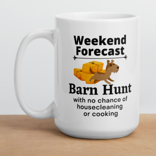 Barn Hunt Weekend Forecast Mug