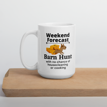 Load image into Gallery viewer, Barn Hunt Weekend Forecast Mug
