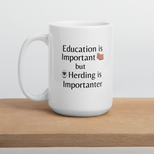 Load image into Gallery viewer, Sheep Herding is Importanter Mug
