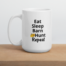 Load image into Gallery viewer, Eat Sleep Barn Hunt Repeat Mug
