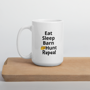 Eat Sleep Barn Hunt Repeat Mug