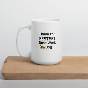 Bestest Nose Work Dog Mug