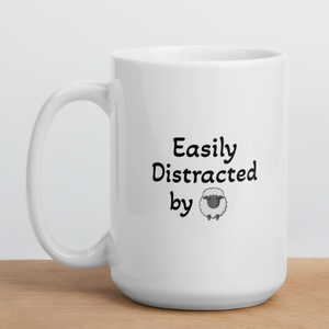 Easily Distracted by Sheep Herding Mug