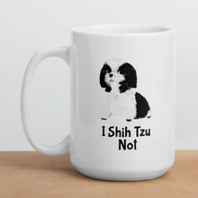 Load image into Gallery viewer, Sandra - I Shih Tzu Not in Black Mug
