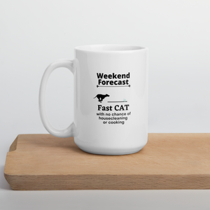 Fast CAT Weekend Forecast Mug