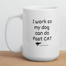 Load image into Gallery viewer, Work for Fast CAT Mug
