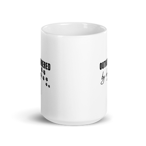 Outnumbered by Dogs Mug