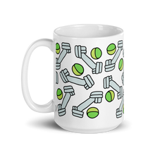 Load image into Gallery viewer, Allover Bones &amp; Balls Dog Mug
