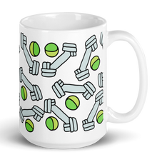 Load image into Gallery viewer, Allover Bones &amp; Balls Dog Mug
