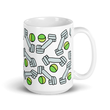 Load image into Gallery viewer, Allover Bones &amp; Balls Dog Mug
