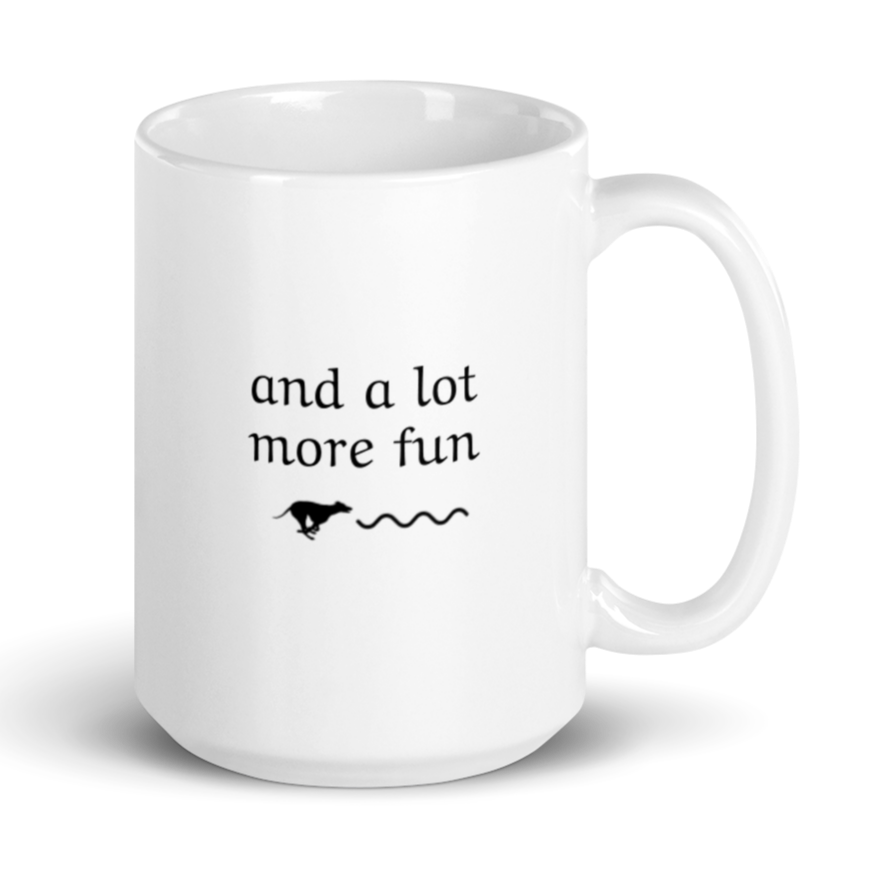 Lure Coursing Cheaper than Therapy Mug