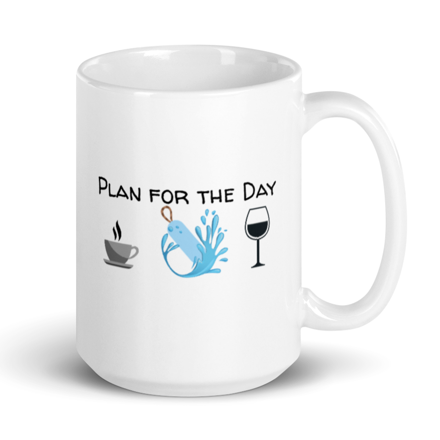 Plan for the Day - Dock Diving  Mug