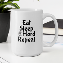 Load image into Gallery viewer, Eat Sleep Sheep Herd Repeat Mug
