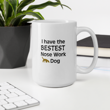 Load image into Gallery viewer, Bestest Nose Work Dog Mug
