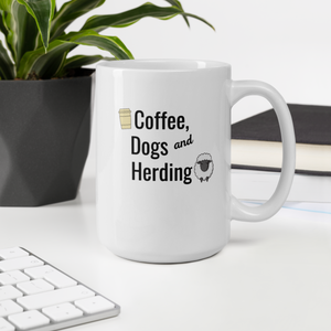 Coffee, Dogs & Sheep Herding Mug